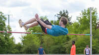 Mindelheim, Deutschland - 09.05.2026: Wettkampf bei der Internationalen Bodensee-Leichtathletik (IBL) 2026 im Julius-Stromayer-Stadion.