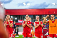 31.08.2026, München, Deutschland. Google Pixel Frauen-Bundesliga: FC Bayern München Frauen gegen 1. FSV Mainz 05 Frauen am FC Bayern Campus. Erstes Heimspiel des FC Bayern München in der Saison 2026/27. Giulia Gwinn (FC Bayern Frauen)