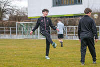 Bad Wörishofen, Deutschland – Vorbereitungstraining für das Schulderby 2026 zwischen der Wirtschaftsschule Bad Wörishofen und dem Josef-Bernhard-Gymnasium Türkheim auf dem Gelände der Wirtschaftsschule in Bad Wörishofen. Das Spiel ist für Mai 2026 geplant.