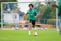 15.07.2026, Bad Wörishofen, Deutschland, 2. Bundesliga, Saison 2026/2027, Der SpVgg Greuther Fürth startet mit der ersten Trainingseinheit in sein Sommertrainingslager in Bad Wörishofen (Unterallgäu). Der Verein bereitet sich dort auf die Saison 2026/2027 vor. David Abrangao (SpVgg Greuther Fürth)
