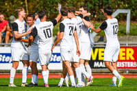 03.10.2026, Mindelheim, Deutschland. Kreisliga Allgäu Nord: TSV Mindelheim gegen (SG) Sontheim/Westerheim. Spielort: Julius-Strohmayer Stadion. Mindelheim Jubel, jubelnd, feiernd