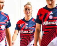 19.09.2026, München, Deutschland. Google Pixel Frauen-Bundesliga: FC Bayern München Frauen gegen 1. FC Köln Frauen am FC Bayern Campus. Giulia Gwinn (FC Bayern Frauen)