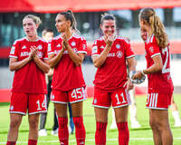 19.09.2026, München, Deutschland. Google Pixel Frauen-Bundesliga: FC Bayern München Frauen gegen 1. FC Köln Frauen am FC Bayern Campus. Sarah Mattner (FC Bayern Frauen)
