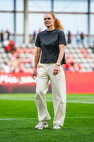 06.09.2026, München, Deutschland. Google Pixel Frauen-Bundesliga: FC Bayern München Frauen gegen SC Freiburg Frauen am FC Bayern Campus. Stine Ballisager (FC Bayern Frauen)