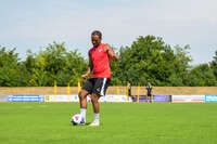 29.06.2026, Bad Wörishofen, Deutschland, Swiss Football League, SFL 2026/2027, Der FC Vaduz startet mit der ersten Trainingseinheit in sein Sommertrainingslager in Bad Wörishofen (Unterallgäu). Der Verein bereitet sich dort auf die Saison 2026/2027 vor. Malik Sawadogo (FC Vaduz)