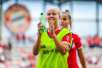 06.09.2026, München, Deutschland. Google Pixel Frauen-Bundesliga: FC Bayern München Frauen gegen SC Freiburg Frauen am FC Bayern Campus. Pernille Harder (FC Bayern Frauen)