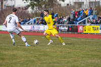 28.03.2026, Mindelheim (Deutschland): Spiel der Kreisliga Allgäu Nord zwischen dem TSV Mindelheim und dem FSV Lamerdingen im Julius-Strohmayer-Stadion.