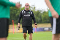 15.07.2026, Bad Wörishofen, Deutschland, 2. Bundesliga, Saison 2026/2027, Der SpVgg Greuther Fürth startet mit der ersten Trainingseinheit in sein Sommertrainingslager in Bad Wörishofen (Unterallgäu). Der Verein bereitet sich dort auf die Saison 2026/2027 vor. Cheftrainer Heiko Vogel (SpVgg Greuther Fürth)