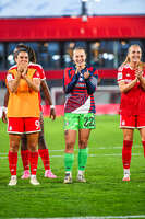 31.08.2026, München, Deutschland. Google Pixel Frauen-Bundesliga: FC Bayern München Frauen gegen 1. FSV Mainz 05 Frauen am FC Bayern Campus. Erstes Heimspiel des FC Bayern München in der Saison 2026/27. Regina van Eijk (FC Bayern Frauen)