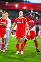 31.08.2026, München, Deutschland. Google Pixel Frauen-Bundesliga: FC Bayern München Frauen gegen 1. FSV Mainz 05 Frauen am FC Bayern Campus. Erstes Heimspiel des FC Bayern München in der Saison 2026/27. Magdalena Eriksson (FC Bayern Frauen)