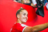 06.09.2026, München, Deutschland. Google Pixel Frauen-Bundesliga: FC Bayern München Frauen gegen SC Freiburg Frauen am FC Bayern Campus. Giulia Gwinn (FC Bayern Frauen)