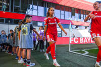 06.09.2026, München, Deutschland. Google Pixel Frauen-Bundesliga: FC Bayern München Frauen gegen SC Freiburg Frauen am FC Bayern Campus. Lena Oberdorf (FC Bayern Frauen)