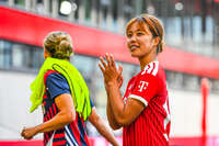 06.09.2026, München, Deutschland. Google Pixel Frauen-Bundesliga: FC Bayern München Frauen gegen SC Freiburg Frauen am FC Bayern Campus. Momoko Tanikawa (FC Bayern Frauen)
