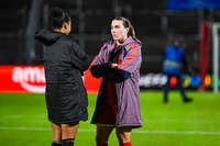 22.09.2026, Unterhaching, Deutschland. UEFA Women's Champions League, 1. Spieltag der Ligaphase: FC Bayern München Frauen gegen Manchester City. UWCL-Auftakt der FC Bayern Frauen und erstes UWCL-Pflichtspiel im neuen Zuhause Sportpark Unterhaching. Vanessa Gilles (FC Bayern Frauen)
