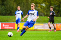 11.10.2026, Bad Wörishofen, Bayern, Deutschland. U19 (A-Jun.) Kreisklasse Allgäu – Nord: FC Bad Wörishofen U19 gegen JFG Wertachtal U19. Spielort: Stadion Unteres Hart. Saison 2026/2027. Niklas Lichtenberg (FC Bad Wörishofen) beim Laufen, im Sprint, in einer Laufszene