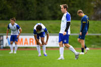 11.10.2026, Bad Wörishofen, Bayern, Deutschland. A-Klasse Allgäu 2: FC Bad Wörishofen II gegen TSV 1913 Ettringen. Spielort: Stadion Unteres Hart. 12. Spieltag der A-Klasse Allgäu 2, Saison 2026/2027. Bastian Doll (FC Bad Wörishofen) nachdenklich, ernst, fokussiert