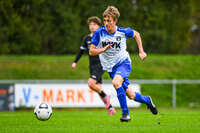 11.10.2026, Bad Wörishofen, Bayern, Deutschland. U19 (A-Jun.) Kreisklasse Allgäu – Nord: FC Bad Wörishofen U19 gegen JFG Wertachtal U19. Spielort: Stadion Unteres Hart. Saison 2026/2027. Niklas Lichtenberg (FC Bad Wörishofen) beim Laufen, im Sprint, in einer Laufszene